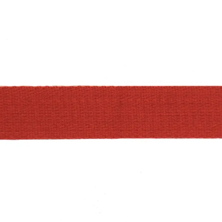 Super-Preis Baumwoll-Gurtband uni rot 38 mm