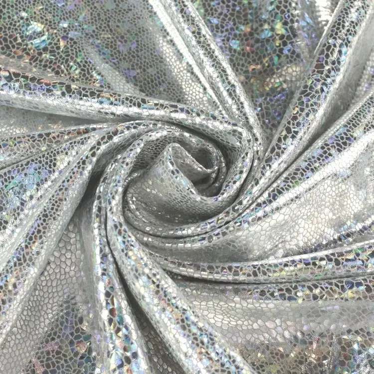 Elastic Jersey Schlangendesign silber Mega-Angebot