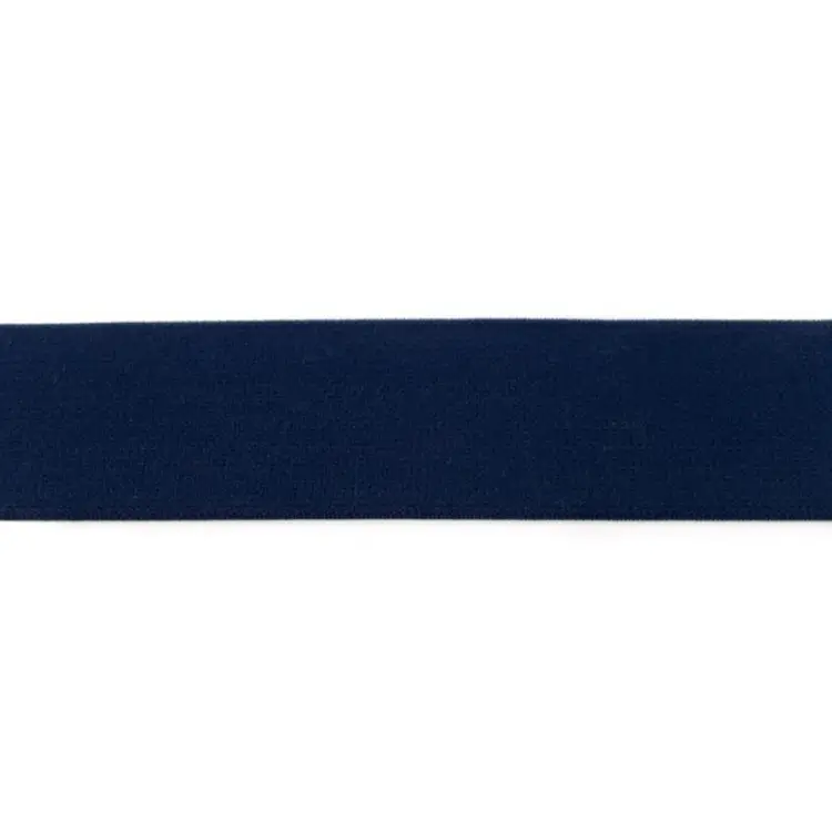 Elastikband uni, marineblau 4cm Markenware