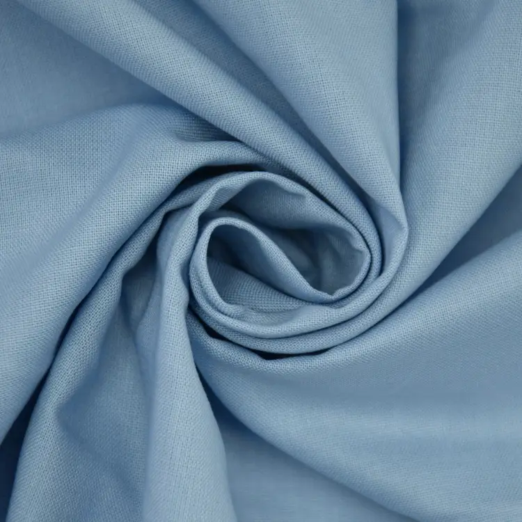 Geprüft Baumwollfahnentuch, pastellblau