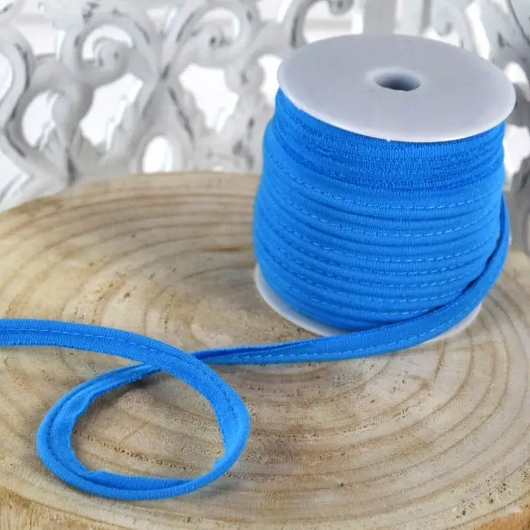 Online Kaufen Elastisches Paspelband, aqua