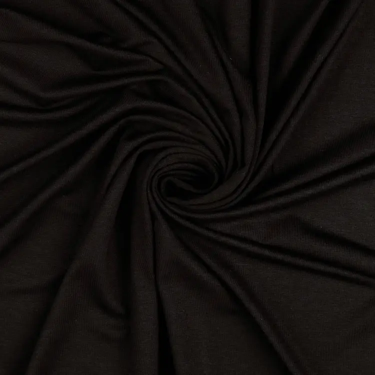 Viskosejersey schwarz Echt