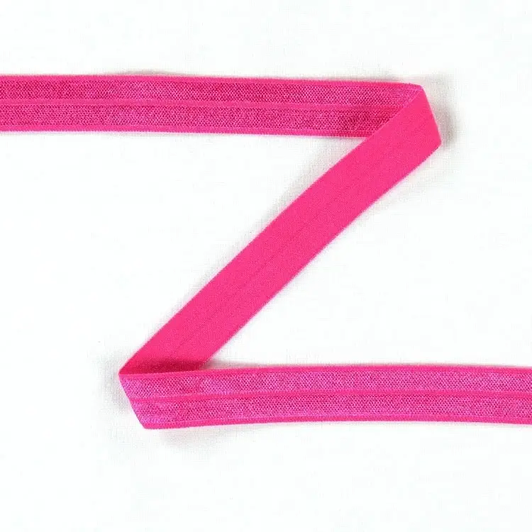 Ausverkauf Elastisches Einfassband, pink 15 mm