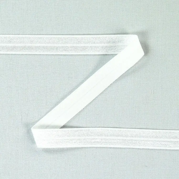 Elastisches Einfassband, wollweiss 15 mm Expressversand