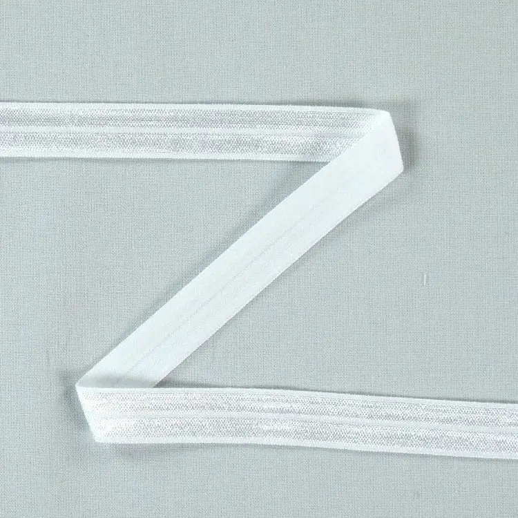 Mega-Angebot Elastisches Einfassband, weiss 15 mm