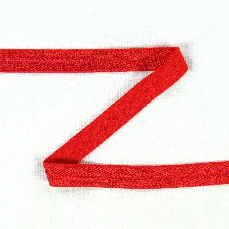 Direkt Vom Hersteller Elastisches Einfassband, rot 15 mm