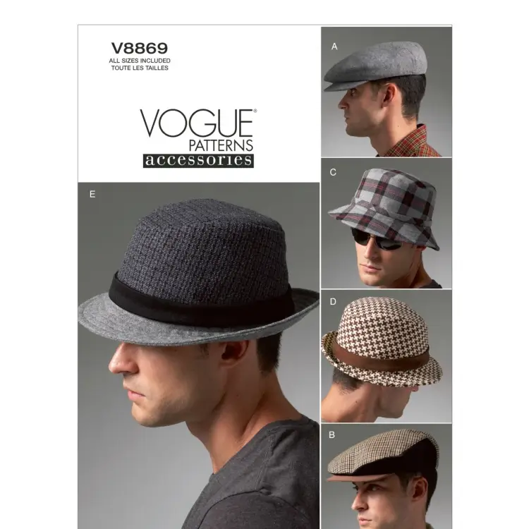 Schnittmuster Vogue 8869 Hüte OSZ Rabatt