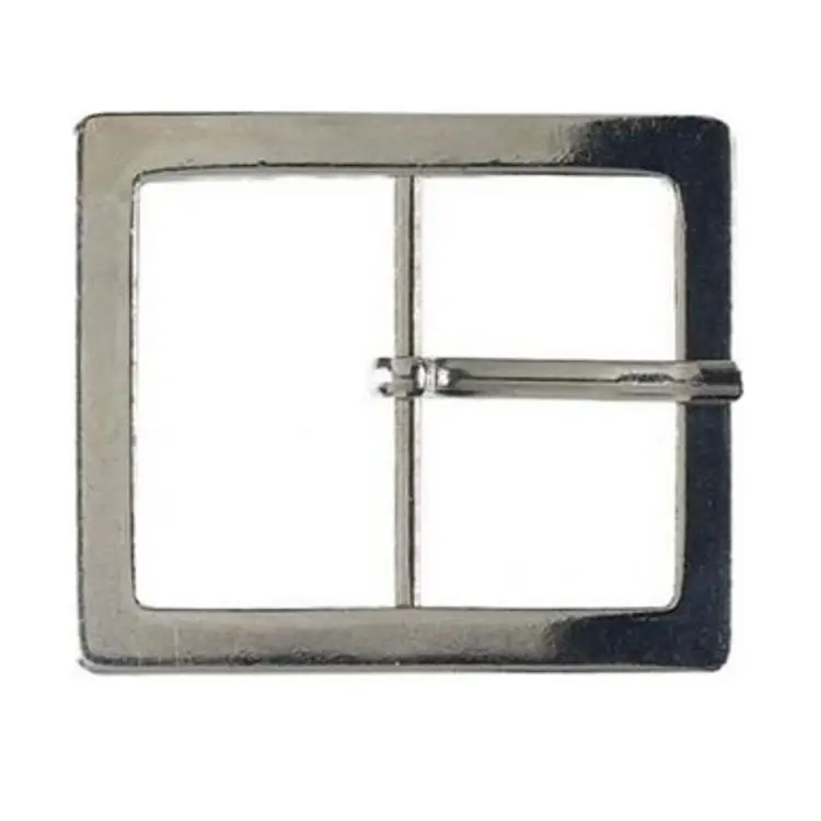 Gürtelschnalle Metall, 40mm, silber Jetzt Kaufen