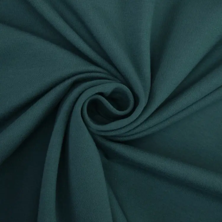 Sale Baumwolljersey uni, dunkelpetrol