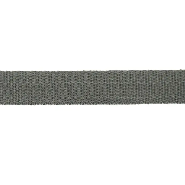 Versand Am Gleichen Tag Taschengurtband mittelgrau 25 mm