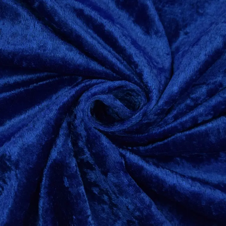 Pannesamt royalblau Günstig