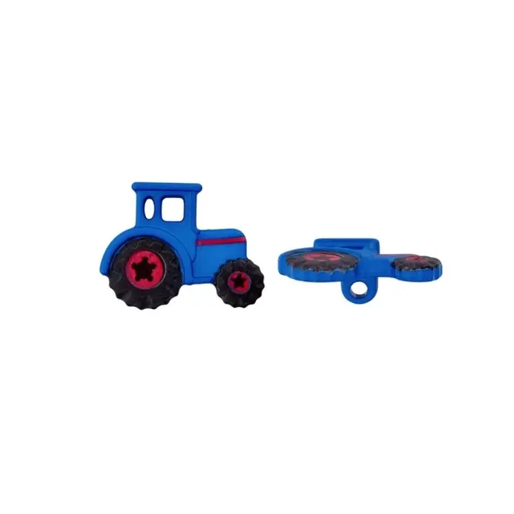 Kinderösenknopf Traktor, blau 23 mm Sofort Bestellen
