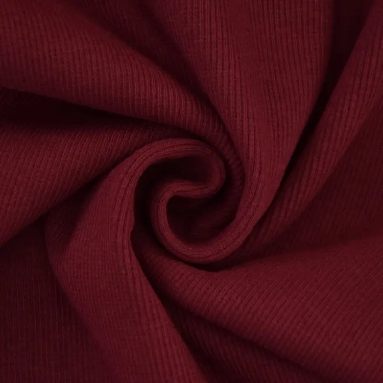 Bündchenstoff gerippt bordeaux Ausverkauf