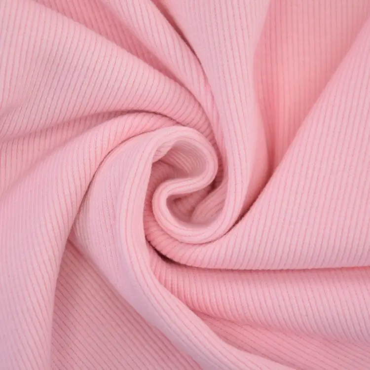 Sofort Bestellen Bündchenstoff gerippt rosa