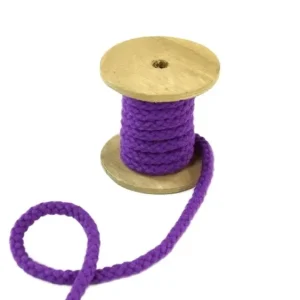Baumwollkordel 8 mm, violett Solange Der Vorrat Reicht