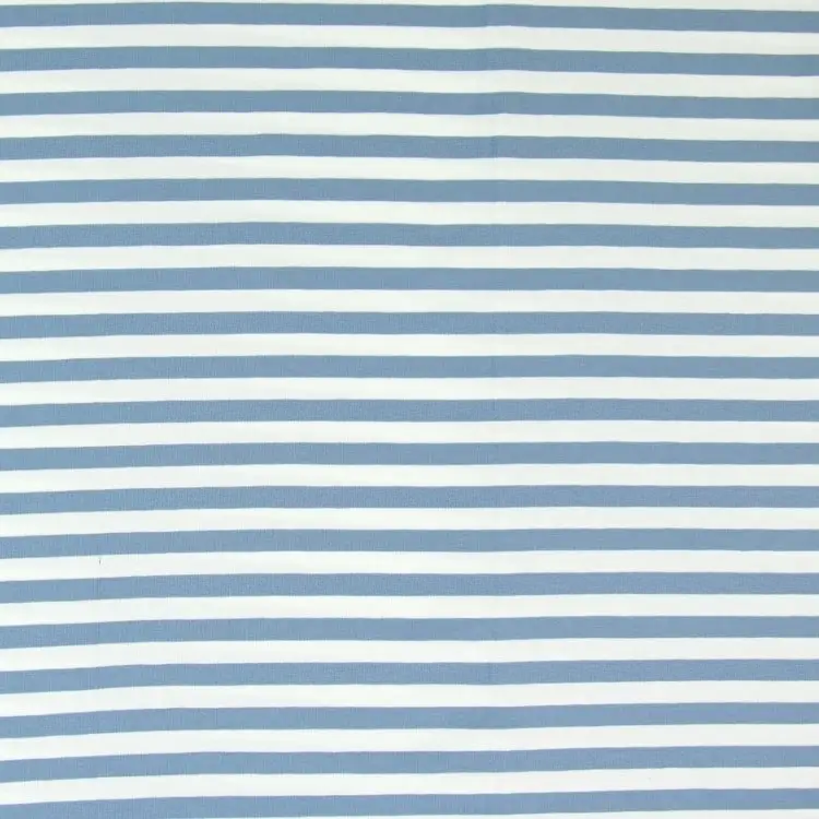 Baumwolljersey Maxistreifen Jolanda, blau Beliebt