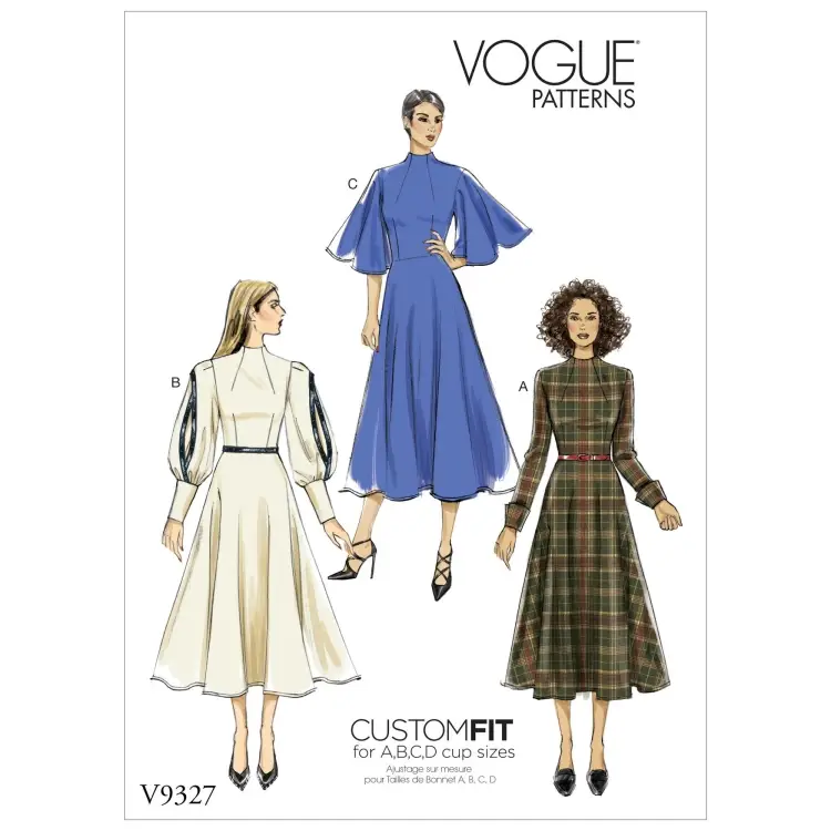 Direktkauf Schnittmuster Vogue 9327 Kleid