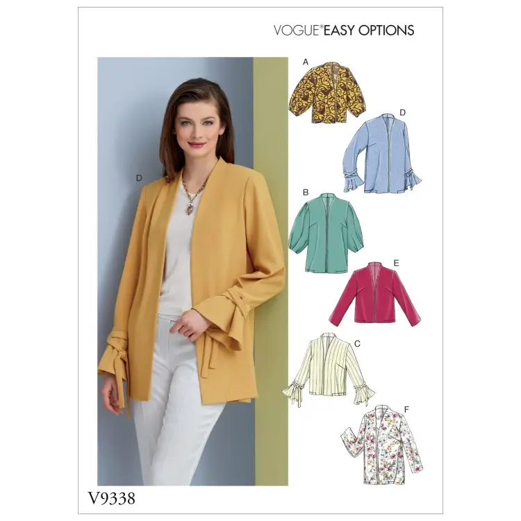 Schnittmuster Vogue 9338 Jacke Preisreduziert