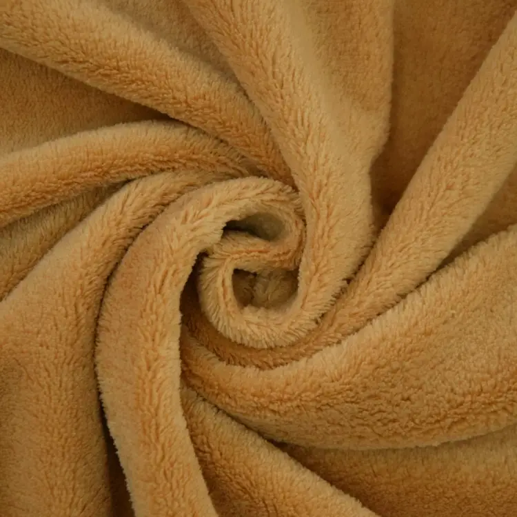 Billig Wellnessfleece camel