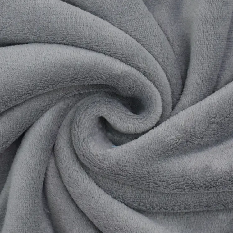 Wellnessfleece dunkelgrau Abverkauf