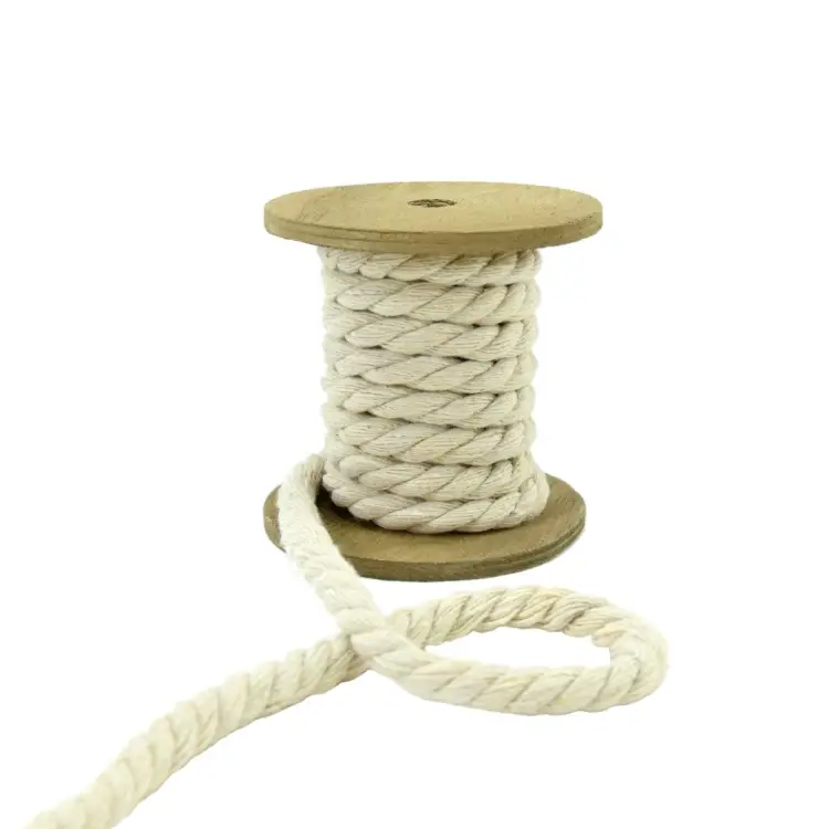 Knallerangebot Baumwollkordel gedreht, 8 mm, natur