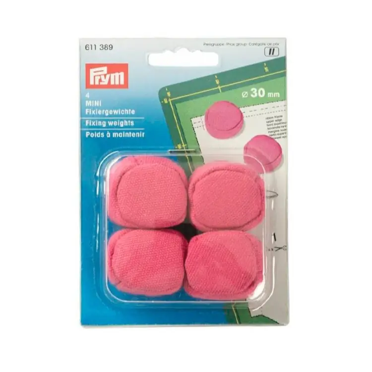 Prym Fixiergewichte mini 30 mm, pink Meistverkauft