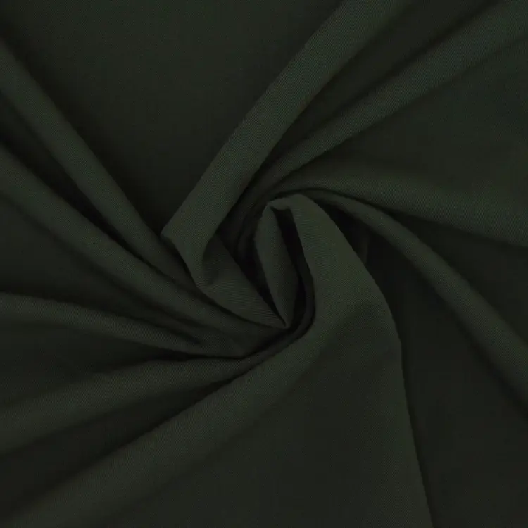 Stretch Twill, dunkelolivgrün Online Kaufen
