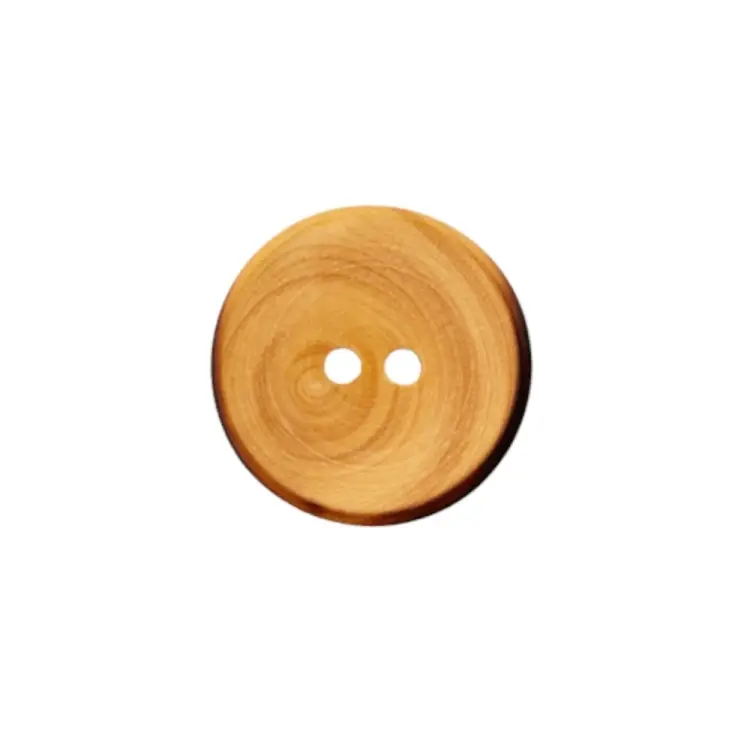 Saisonangebot Holzknopf rund 2-Loch, 18 mm