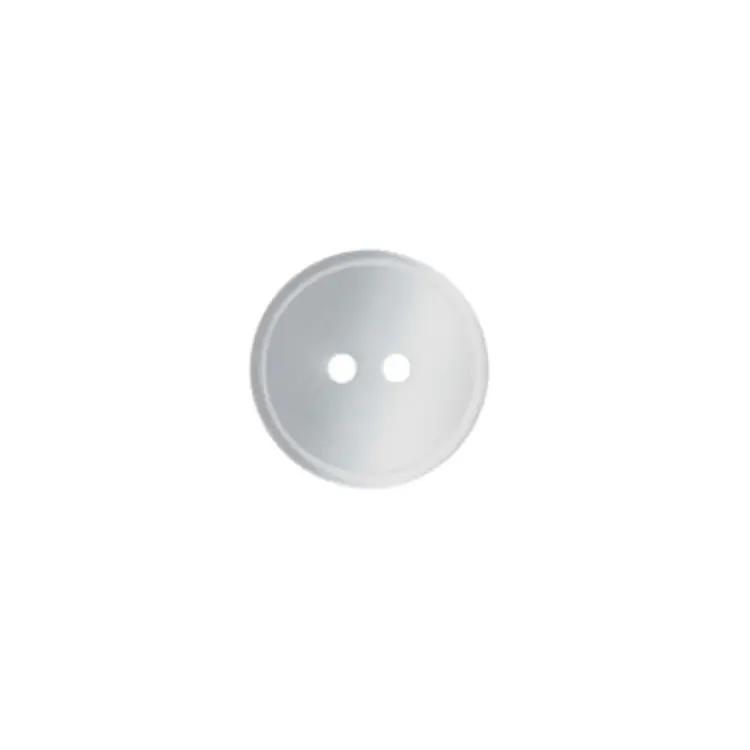 Bestpreis Blusenknopf 2-Loch 12 mm, weiss