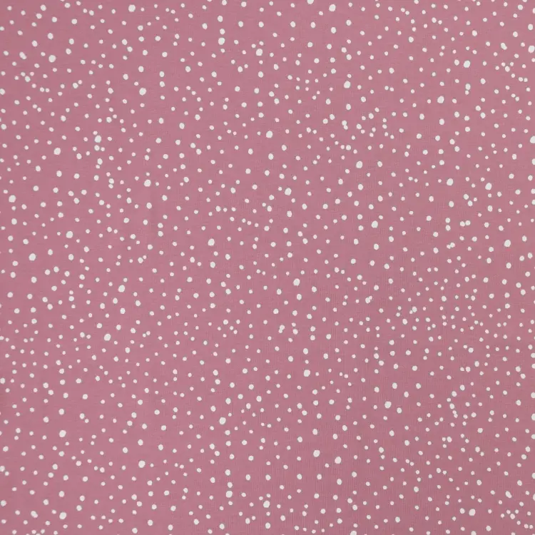 Baumwolljersey Flying Dots, altrosa Direktkauf