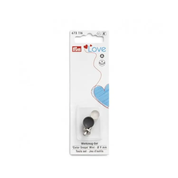 Expressversand Prym Love Color Snaps Mini Werkzeug-Set