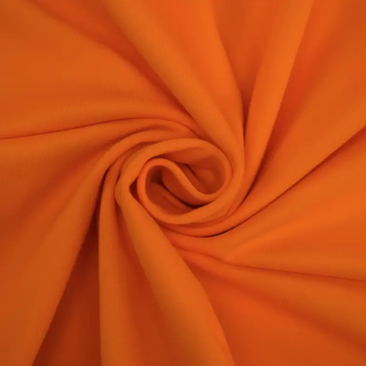 Markenware French Terry uni, hellorange