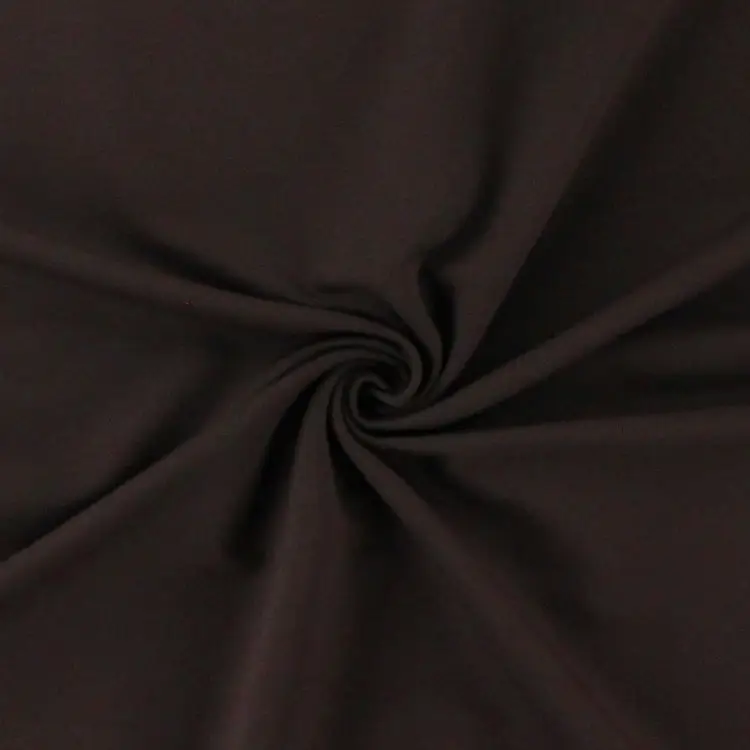 Neue Kollektion French Terry uni, dunkelbraun