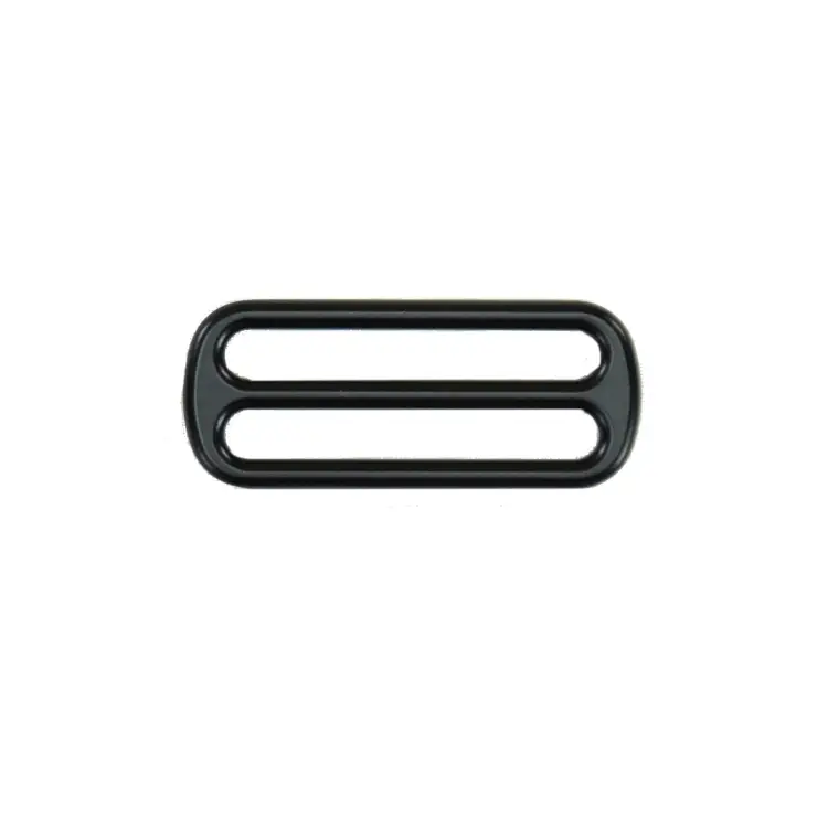 Top-Seller Leiterschnalle, Gurtversteller Metall 40 mm, matt schwarz