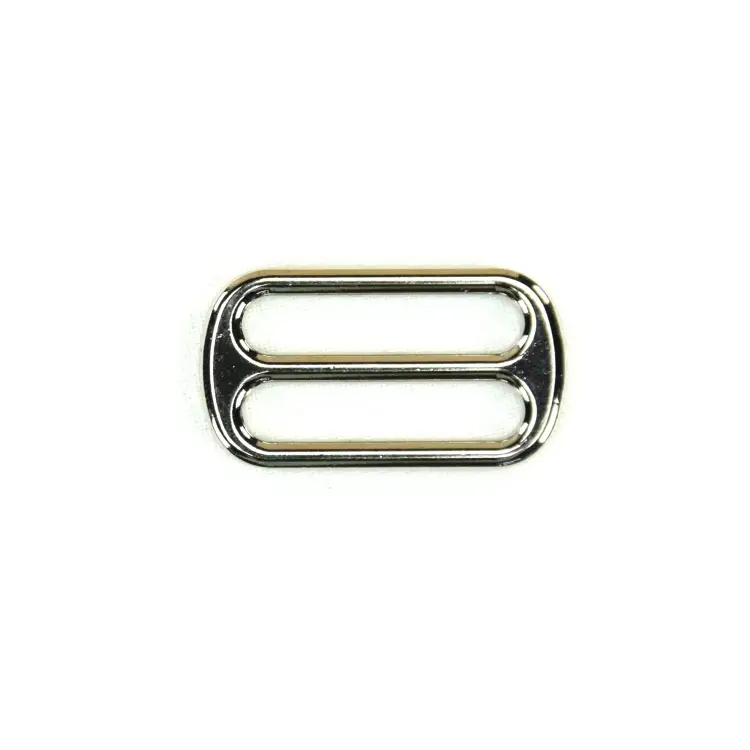 Leiterschnalle, Gurtversteller Metall 25 mm, silber Solange Der Vorrat Reicht
