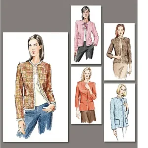 Schnittmuster Vogue 7975 Jacke Gr. 38-42 Direkt Vom Hersteller