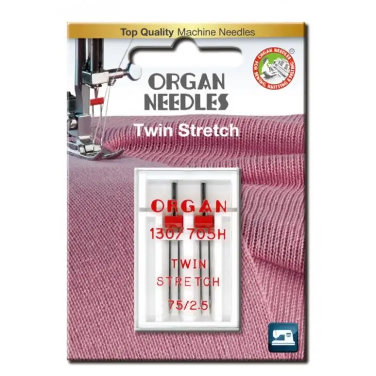 Jetzt Bestellen Organ Doppelnadel / Zwillingsnadel 130/705, Stretch 75/2,5 mm