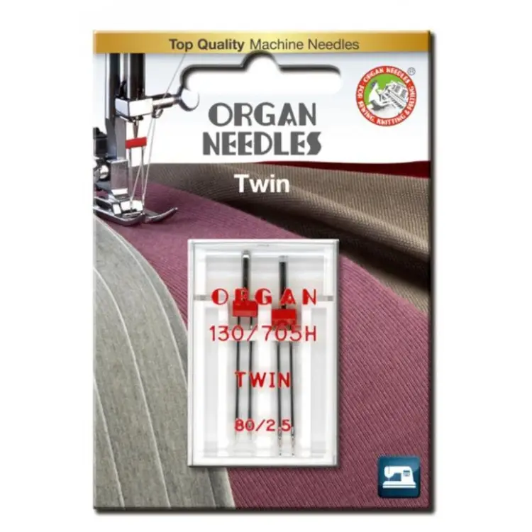 Organ Doppelnadel / Zwillingsnadel 130/705, 80/2,5 mm Saisonangebot