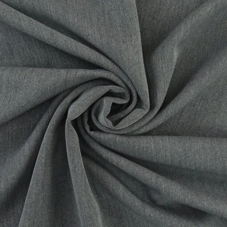 Bi Stretch Gabardine, dunkelgrau Billig