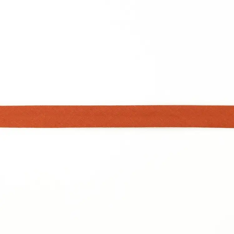 Musselin Schrägband 20mm, terracotta Aktuell