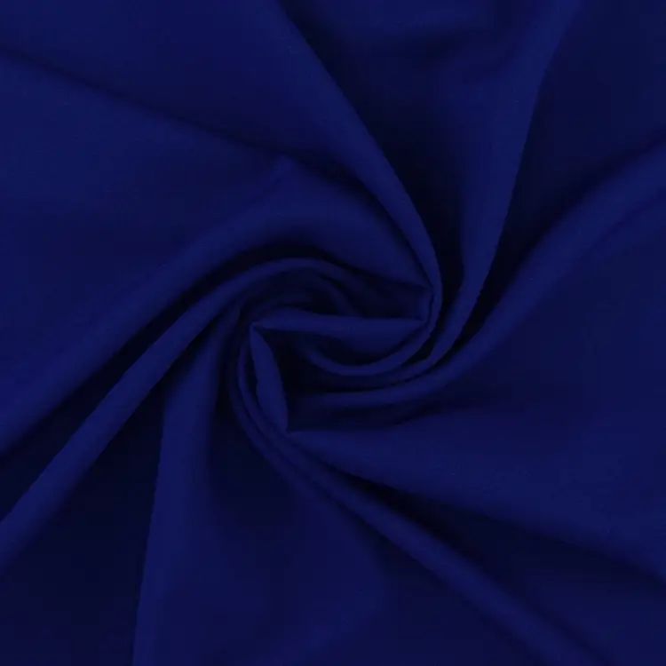 Neuheit Krepp Georgette Uni, royalblau