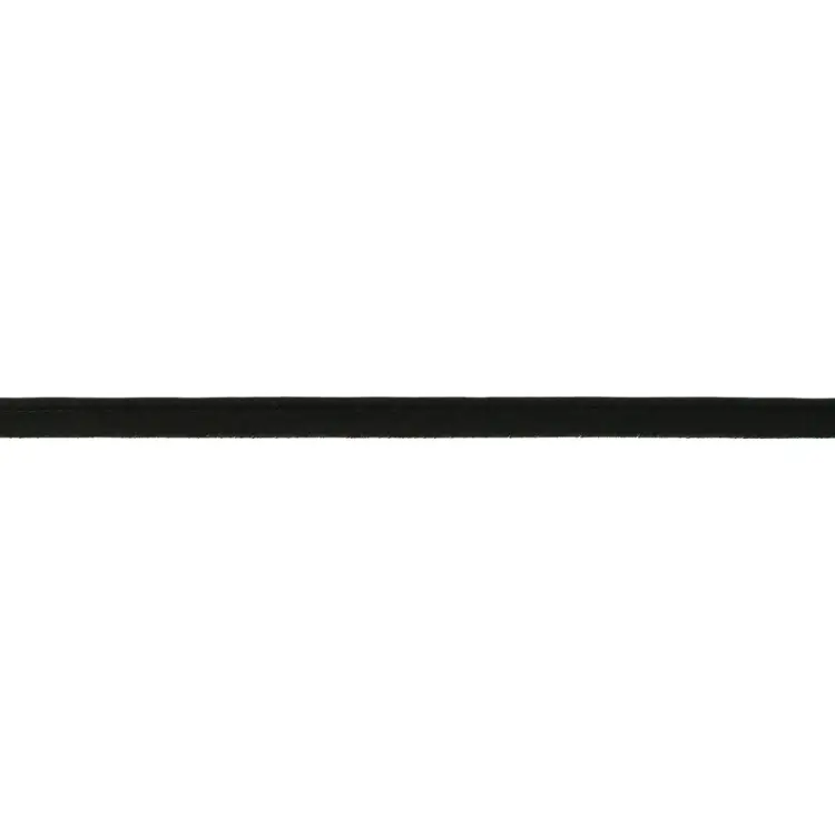Expressversand Paspelband Popeline, schwarz