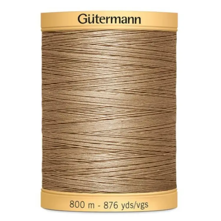 Gütermann C NE 50 Baumwollgarn 800 m, taupe Highlight