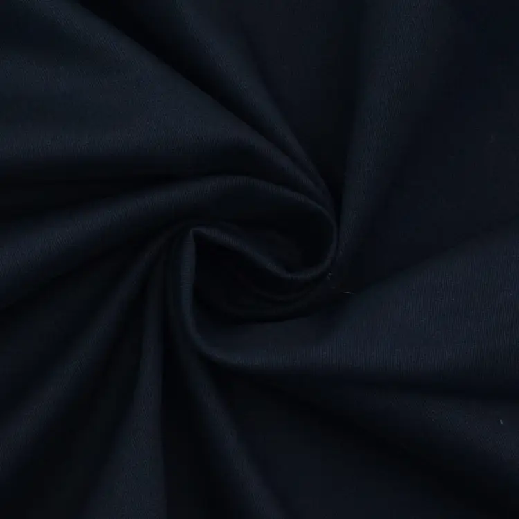 Preisreduziert Stretch Baumwoll Twill Peach Touch, marine
