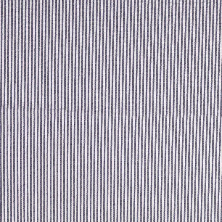 Seersucker Stripes, marine Preisreduziert