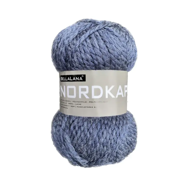 BellaLana Wolle Nordkap 100gr. , blau Sonderangebot