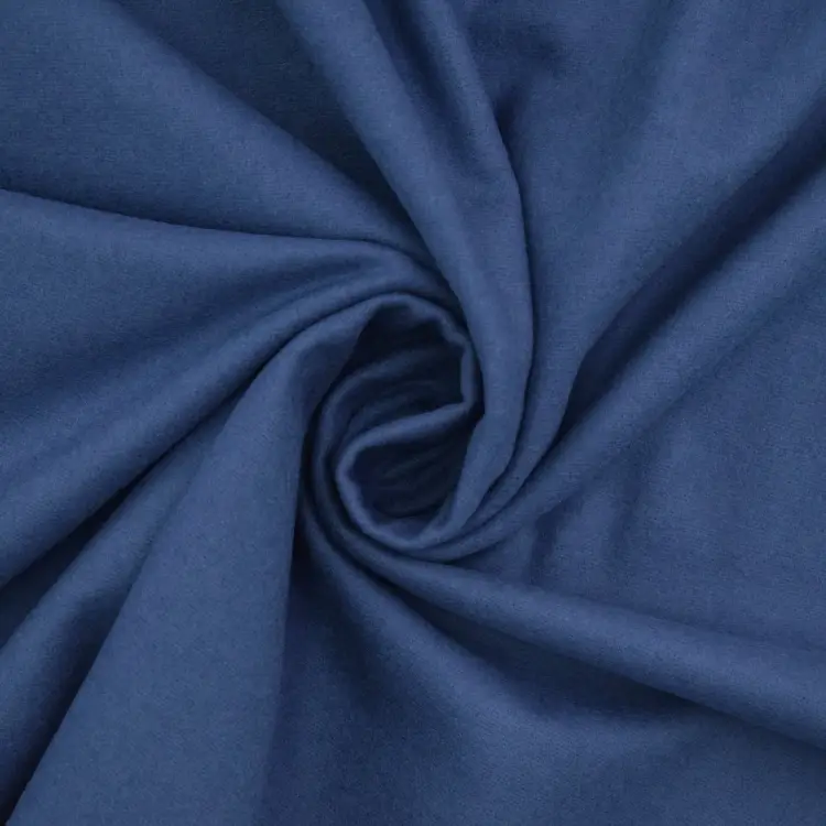 Baumwoll Flanell, jeansblau Direktkauf