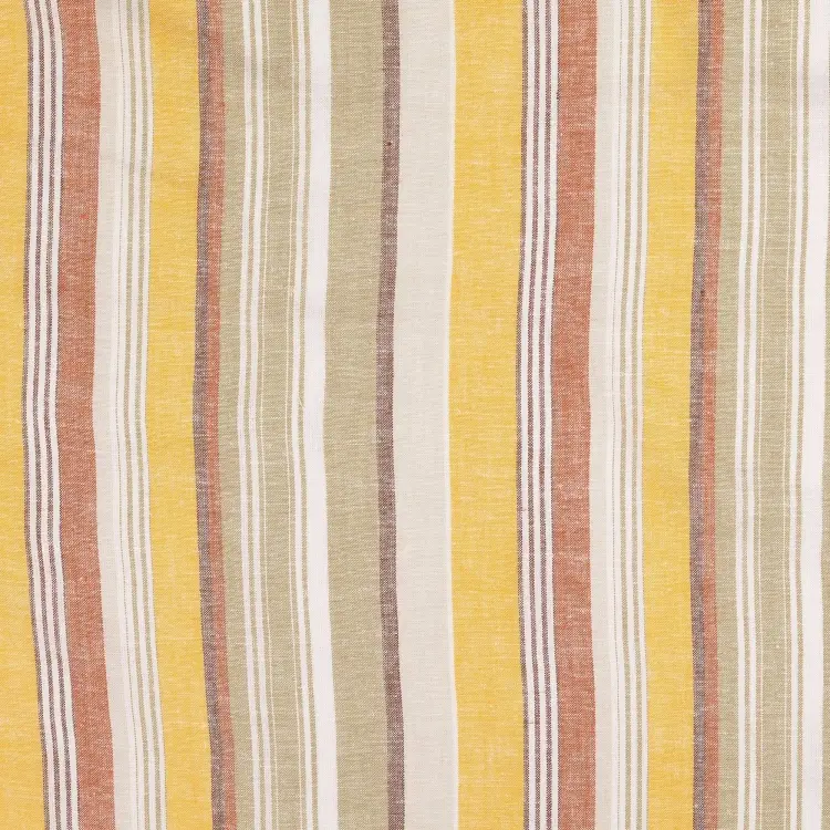 Viskose Leinen Streifen, beige Begrenztes Angebot