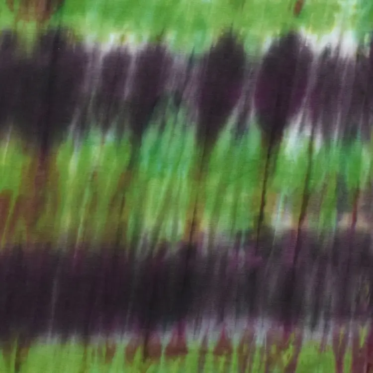 Viskosejersey Batik, grün Markenware
