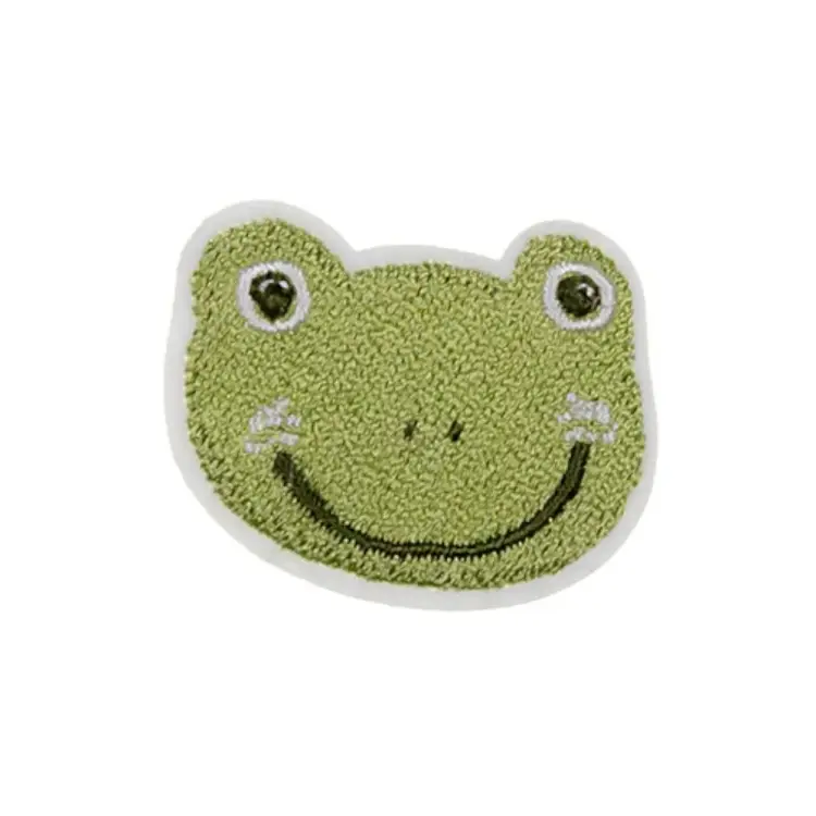 Rabatt Applikation kleiner Frosch